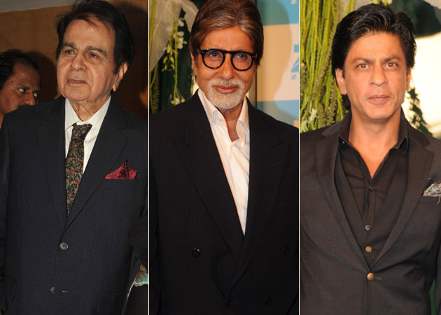 Dilip Kumar, Amitabh Bachchan, Shah Rukh Khan for special Filmfare cover